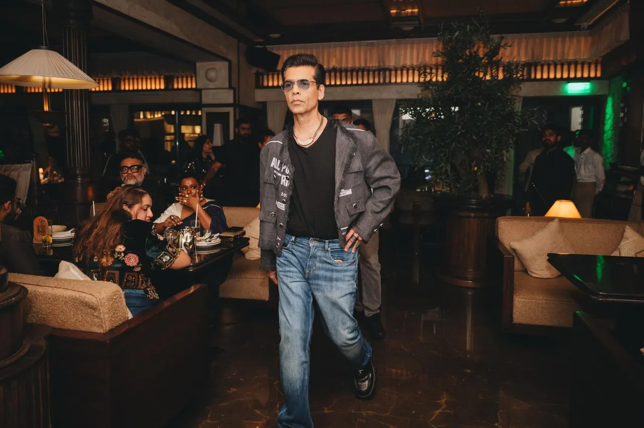 Karan Johar Hosts an Evening at Neuma, JW Marriott Kolkata